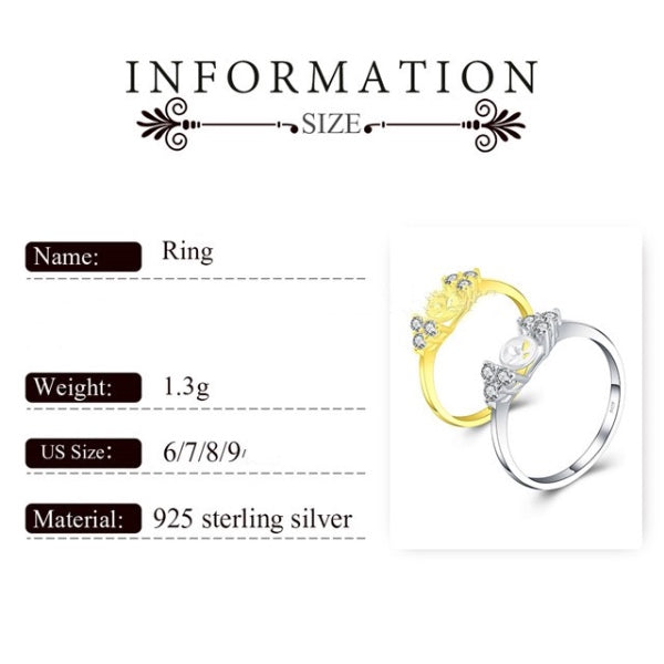 Sterling Silver Classic Design Pearl Ring Setting