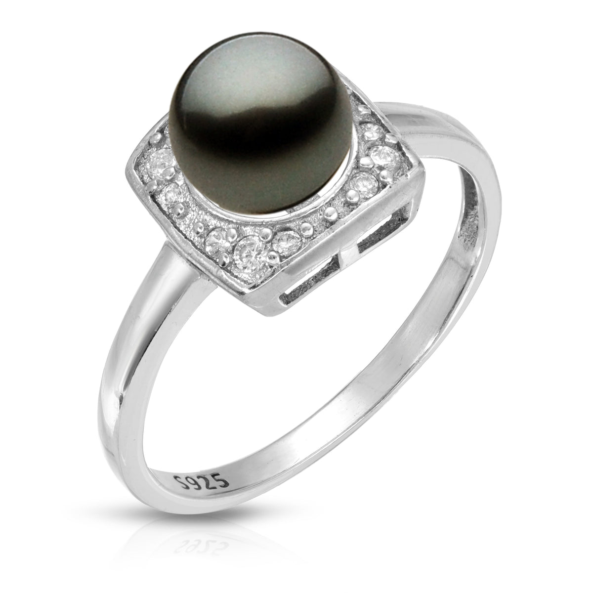 Sterling Silver Timeless Design Pearl Ring