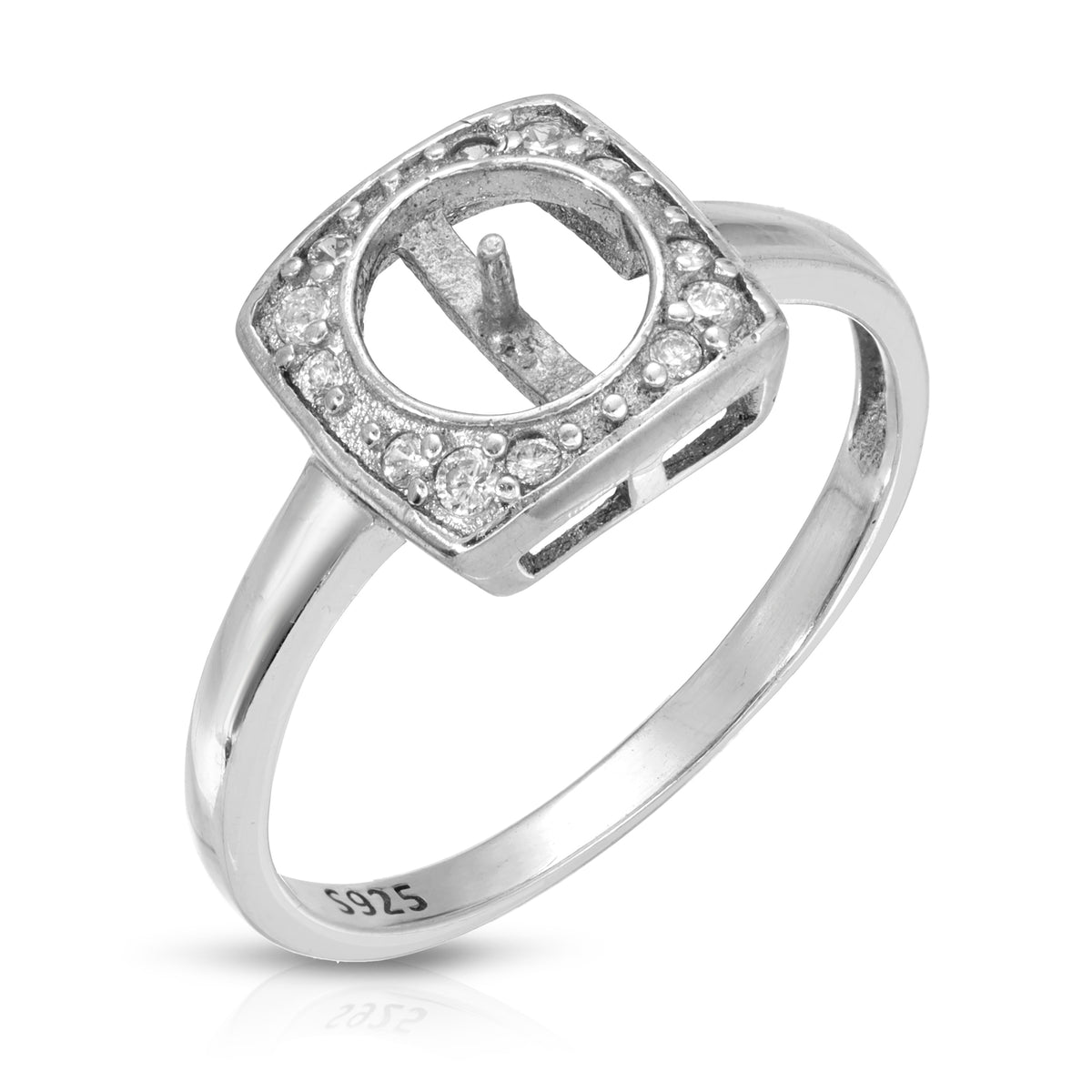 Sterling Silver Timeless Design Pearl Ring