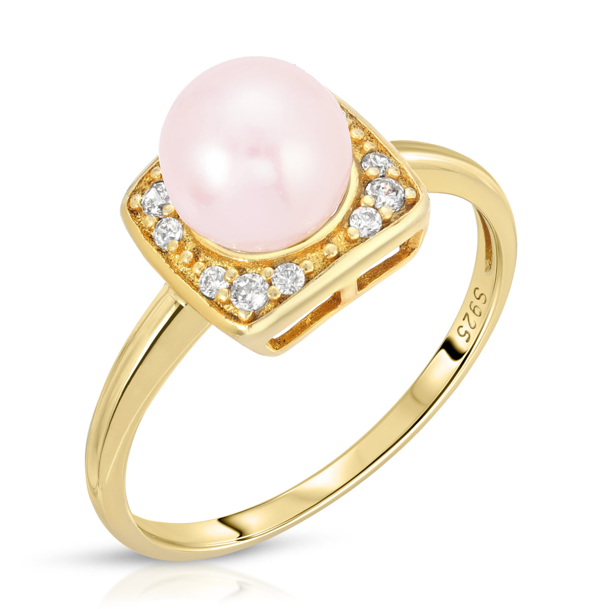 Sterling Silver Timeless Design Pearl Ring