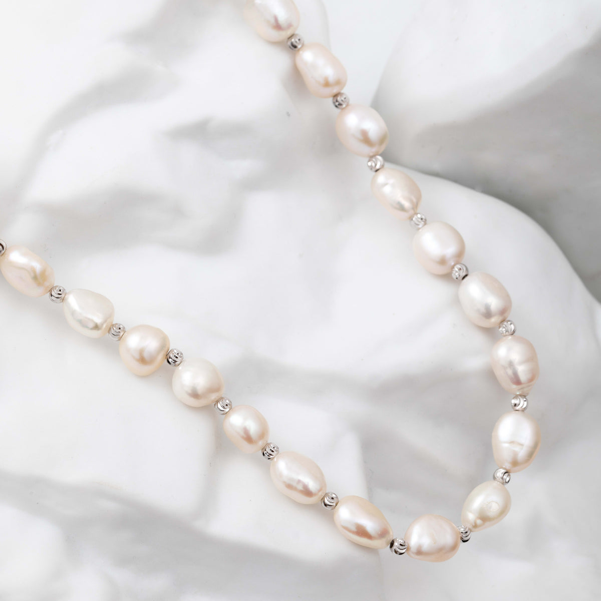 925 Sterling Silver Freshwater Pearl Necklace