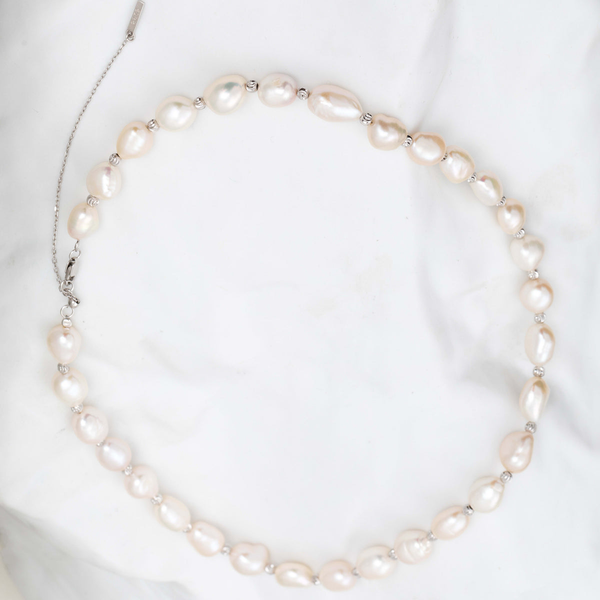 925 Sterling Silver Freshwater Pearl Necklace