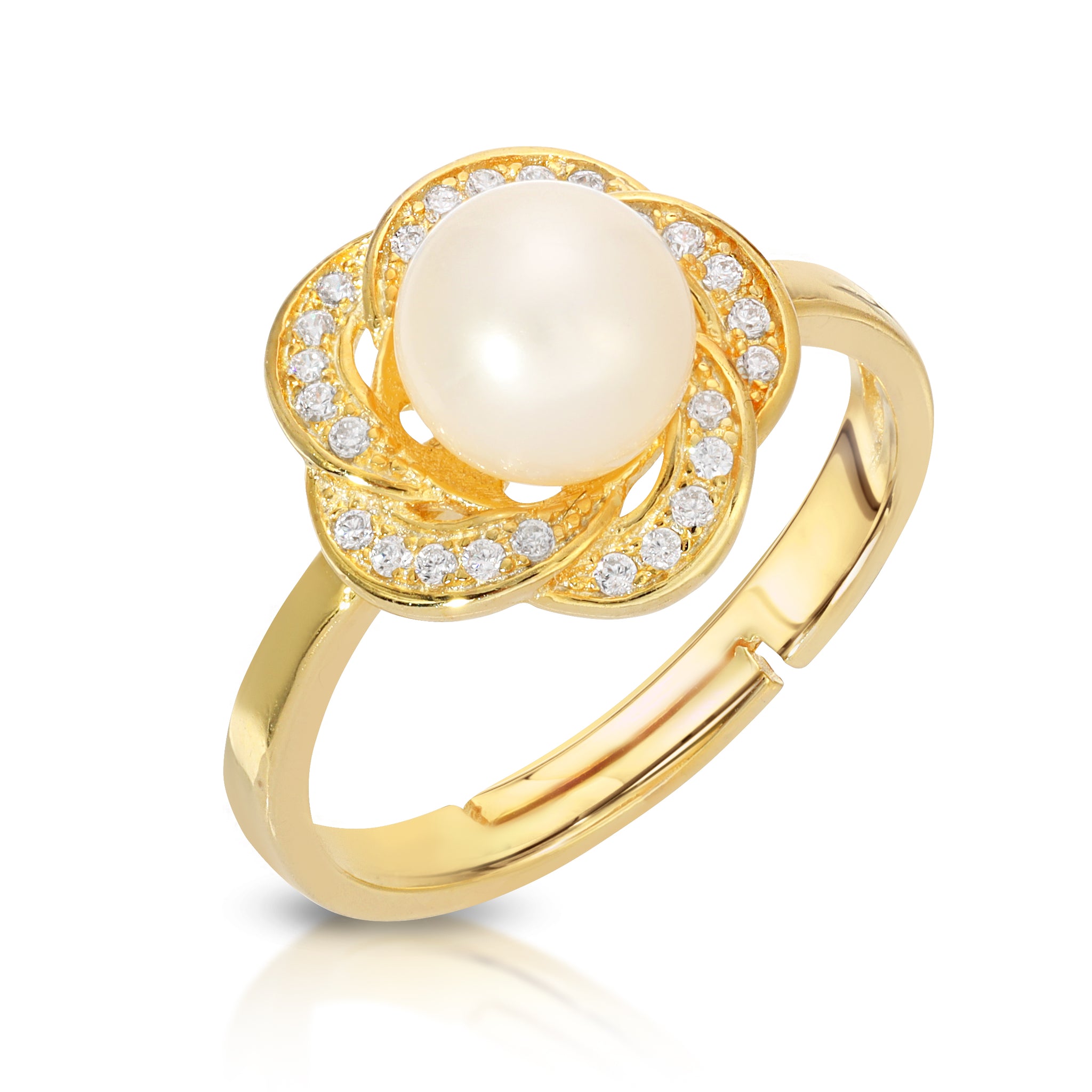 South Sea Gold Pearl Ring in Yellow Gold with Diamonds - 006-06502 – Maui  Divers Jewelry